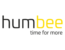Das Logo von humbee, der Software für Speditionen
